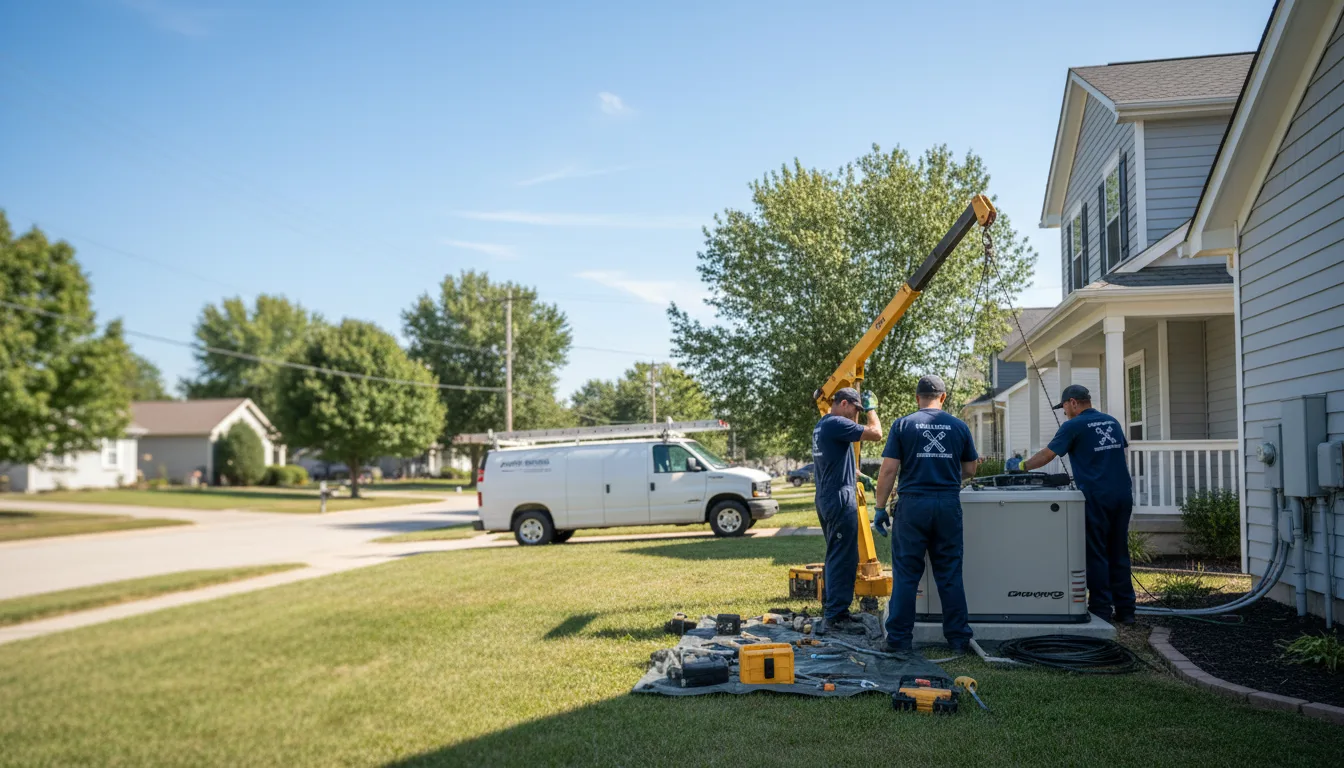 Generator Installation in Coralville, IA near me
